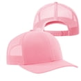 thumbnail image 1 of Unisex Trucker Hat Snapback Mesh Back Adjustable Cap One Size Fits Most Baseball, 1 of 5