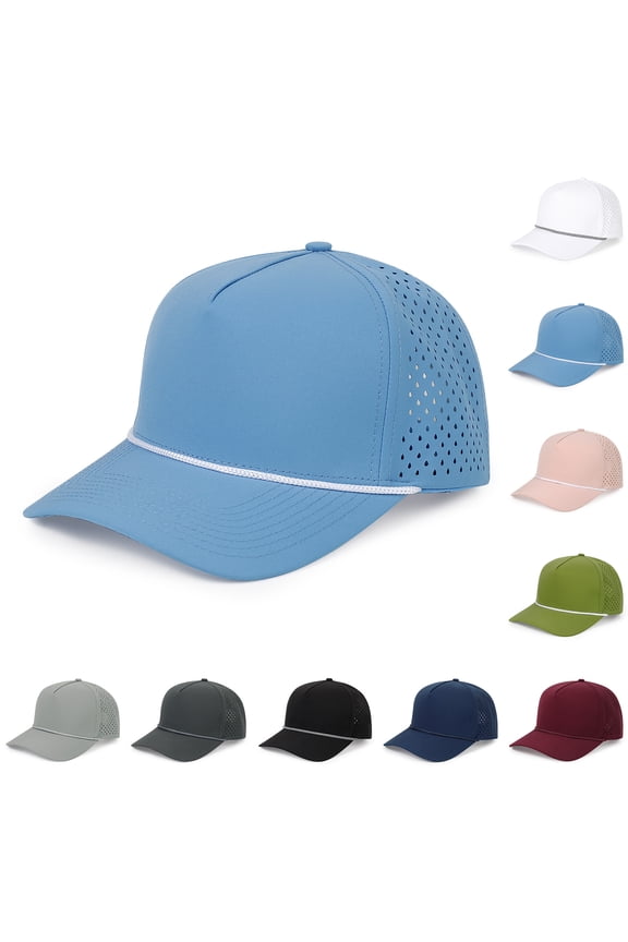 Unisex Trucker Hat With Quick Dry Mesh Panels And Adjustable Strap Featuring Modern Silhouette Green