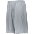 thumbnail image 1 of Unisex True Hue TechnologyÃ¢â€žÂ¢ Longer-Length Attain Training Short - SILVER - XL, 1 of 2