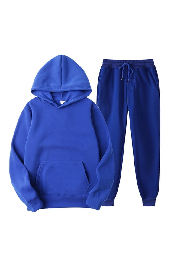 Unisex Two Piece Set Casual Tracksuit Running Sportswear 2022 Fall Winter Sets Clearance Outfits Men's And Women's Long Sleeve Pullover Hoodies Sweatshirt Sweatpants Suit