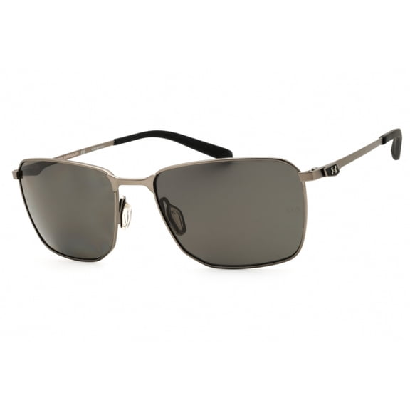 Under Armour UA SCEPTER 2/G 06LBM9 58mm Rectangle Sunglasses Men's Ruthenium