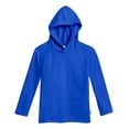 thumbnail image 1 of Unisex UPF 50+ Long Sleeve Hooded Rashguard | Royal Blue, 1 of 4