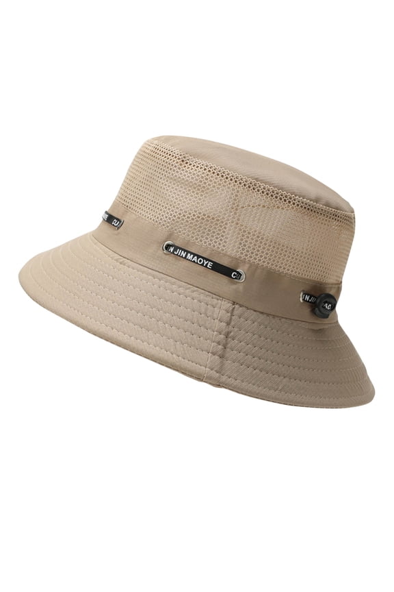 Unisex UPF 50+ Wide Brim Bucket Hat for Men Women Breathable Mesh Fishing & Hiking Sun Hat with UV Protection, Lightweight Summer Outdoor Gear 2025