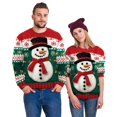 thumbnail image 1 of Unisex Ugly Christmas Sweater with 3D Christmas Tree Design Festive Holiday Pullover for Men and Women, 1 of 5
