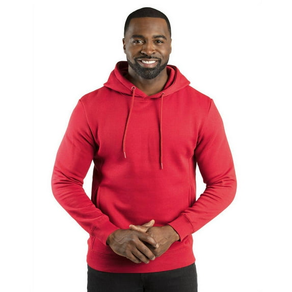 Unisex Ultimate Fleece Pullover Hooded Sweatshirt - RED - 2XL