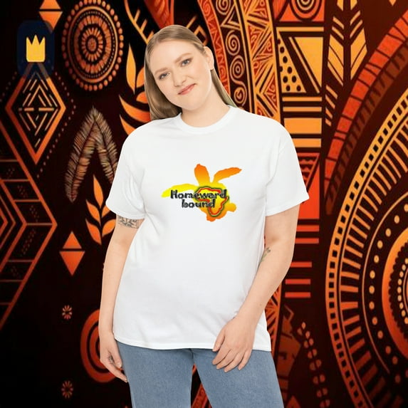 Unisex Ultra Cotton/African Pride Tee/Homeward Bound/S-5XLWH,BLK,BL,PK,GREY
