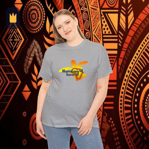 Unisex Ultra Cotton/African Pride Tee/Homeward Bound/S-5XLWH,BLK,BL,PK,GREY