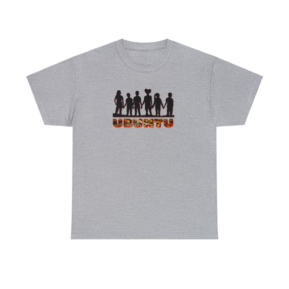 Unisex Ultra Cotton/African Print T-shirt/Ubuntu/S-5XL WH,BLK,Grey