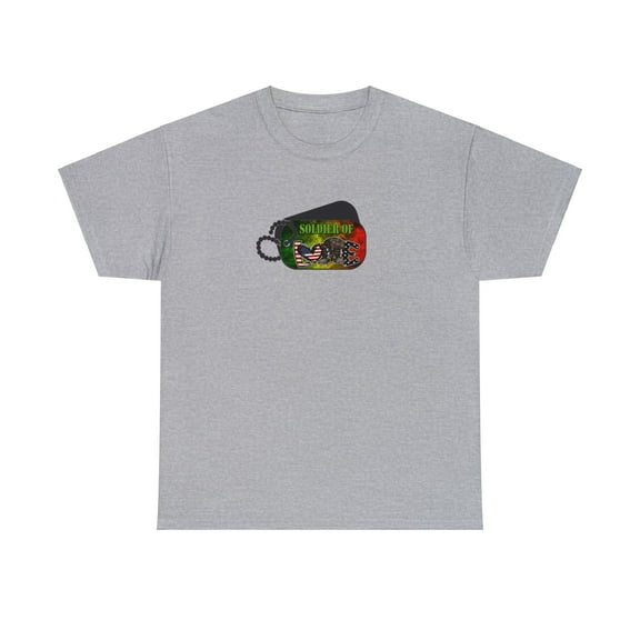 Unisex Ultra Cotton/Black Pride T-shirt/Soldier of love/S-5XL WH,BLK,GREY