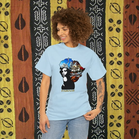 Unisex Ultra Cotton/Black Pride T-shirt/The Passage/S-5XL WH,BLK,B,PK,GREY