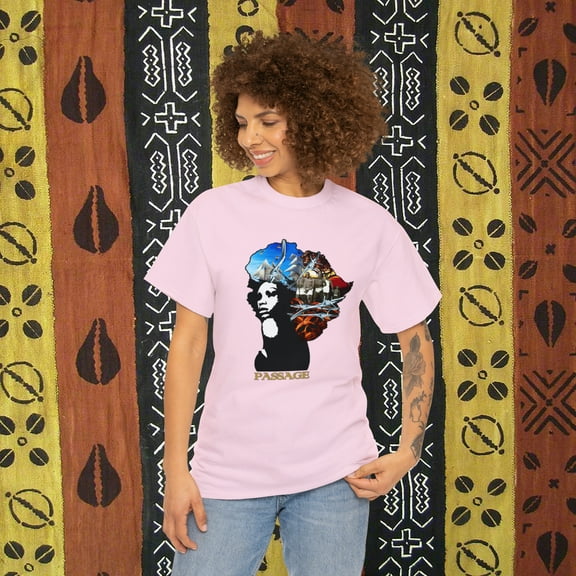 Unisex Ultra Cotton/Black Pride T-shirt/The Passage/S-5XL WH,BLK,B,PK,GREY