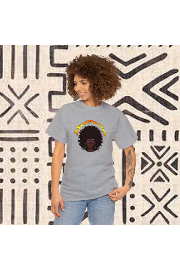 Unisex Ultra Cotton/Black Pride Tshirt/Afro Power/S-5XL WH,LBLUE,PINK,GREY