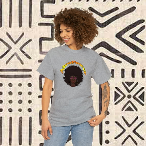Unisex Ultra Cotton/Black Pride Tshirt/Afro Power/S-5XL WH,LBLUE,PINK,GREY