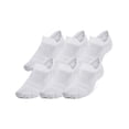 thumbnail image 1 of Unisex Under Armour UA Essential 6-Pack Ultra Low Socks Color: White Size: MEDIUM, 1 of 4