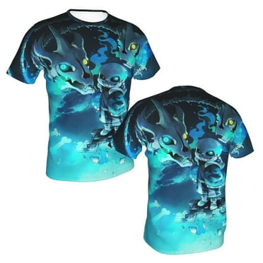Unisex Undertale Sans T Shirts 3D Printed Short Sleeve Shirts Casual Graphics Tees For Adult Men Women