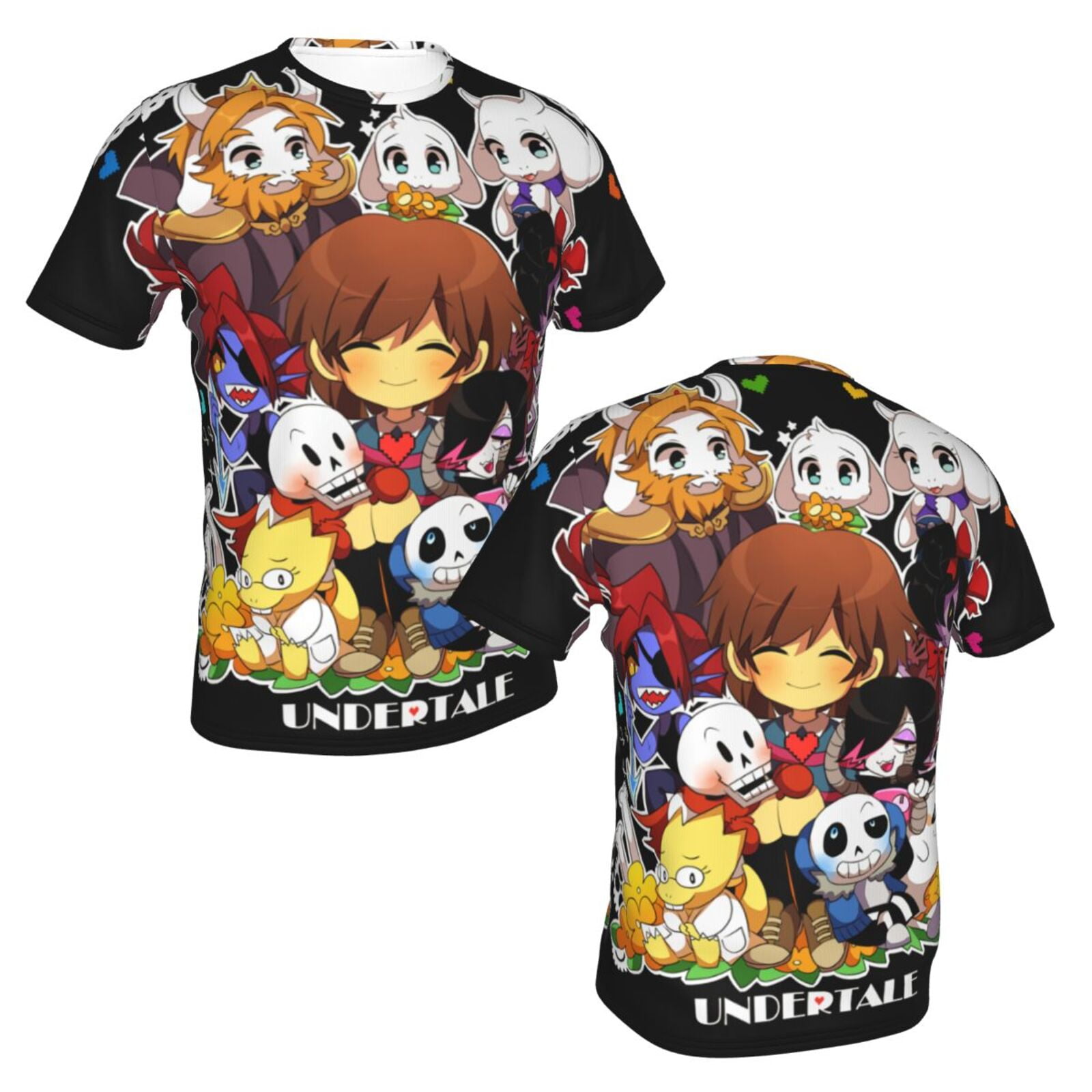 Unisex Undertale Sans T Shirts 3d Printed Short Sleeve Shirts Casual