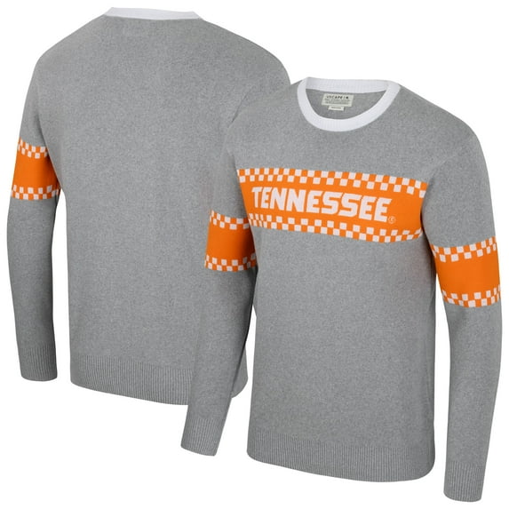 Unisex Uscape Apparel Gray Tennessee Volunteers Renew Knit Vintage Pullover Sweater