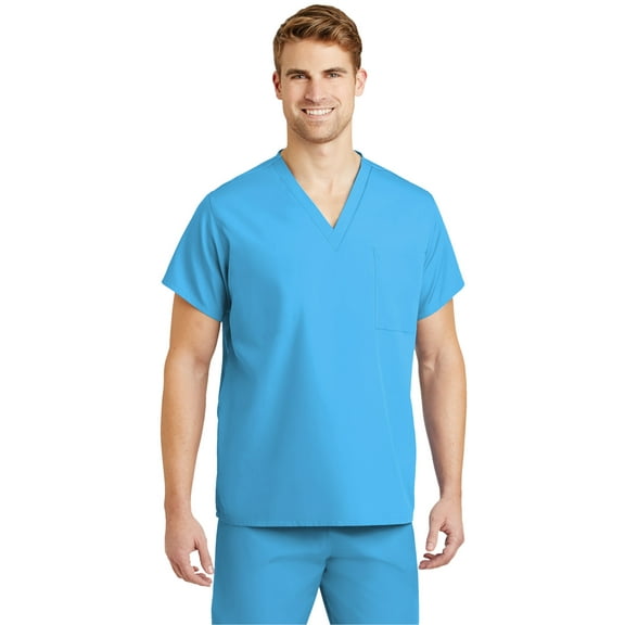 Unisex V-neck Scrub Top SCRUBTOP