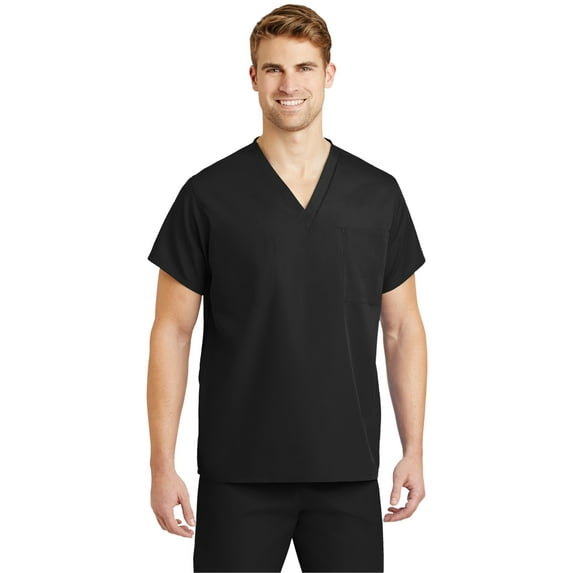 Unisex V-neck Scrub Top SCRUBTOP