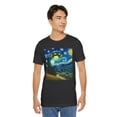 thumbnail image 1 of Unisex Van Gogh Starry Night UFO Shirt, 1 of 8