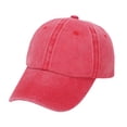 thumbnail image 1 of Unisex Vintage Baseball Hat Buckle Adjustment Soft Top Large Brim Stylish Comfortable Outdoor Activities Supply, 1 of 7