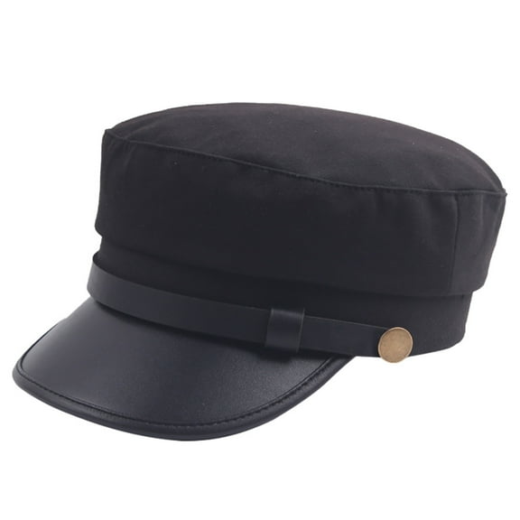 Unisex Vintage Beret Cap Flat Top Breathable Comfortable Everyday Hat