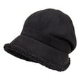 thumbnail image 1 of Unisex Vintage Hat Winter Cap Casual Vintage Warmer Hat French for Hair Little Girls Mens Hats Large Womens Hat Wool Female Hats Fashion Sock Womens Hats Wool for Women Fuzzy Hats Women Cap French, 1 of 3