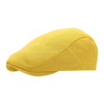 thumbnail image 1 of Unisex Vintage Plain Forward Hat Knit Cotton Flat Cap for Adults Breathable Soft Retro Newsboy Cap for Spring Autumn Everyday Casual Apparel Headwear, 1 of 3