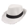 thumbnail image 1 of Unisex Vintage Straw Sun Hat Summer Beach Hat for and Outdoor Activities Prick Hat up Top Hats Beach Visor Hooray Hat Headband Roll up Solar Hats for Men Hi Sisters Hat Hats with Bows Mens Hat, 1 of 3