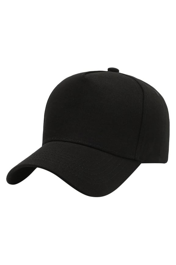 Unisex Visor Hat CQXIDFH Unisex Solid Color Baseball Cap, Outdoor Sunshade Sunscreen Visor Hat, Casual Breathable Sun Protection Headwear for Men Women Daily Outdoor, Sun Hats (Black, One Size)
