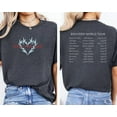 thumbnail image 1 of Unisex Walk The Line Tour Enhypen, Enhypen Tour 2025 Graphic T-Shirt, Sizes S-5XL, Tbun, 1 of 5