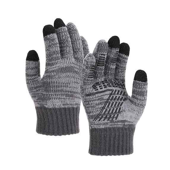 Unisex Warm Gloves for Women Men Winter Thick Fleece Lined Thermal Gloves Cold Weather Touch Screen Gloves for Outdoor Sports