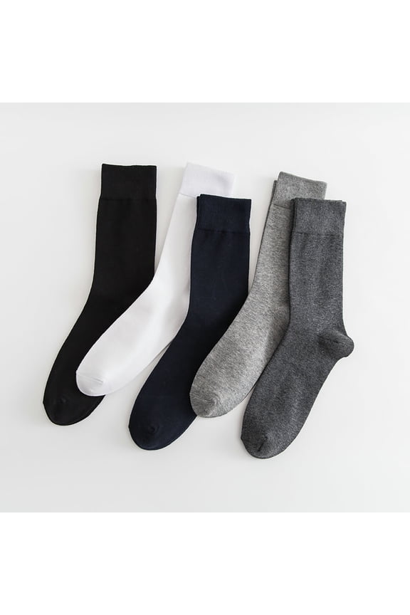 Unisex Warm Long Crew Socks For Men And Women Soft Breathable Business Casual And Sports Socks Thickened Winter Leisure Socks Comfortable Fit For Office Work Gym Daily Wear Durable Classic(Black)