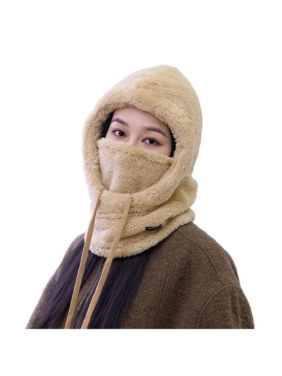 Unisex Warm Trapper Hat for Skiing Skateboarding Thick Windproof Ushanka Hat for Cold Weather
