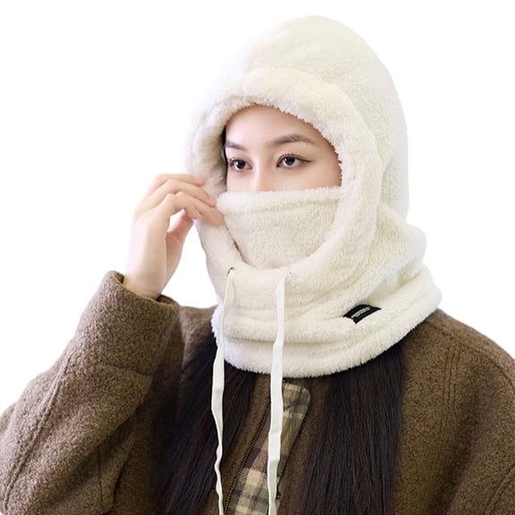 Unisex Warm Trapper Hat for Skiing Skateboarding Thick Windproof Ushanka Hat for Cold Weather