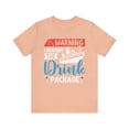 thumbnail image 1 of Unisex Warning I Bought the Drink Package Cruise Cotton Shirt, 1 of 12