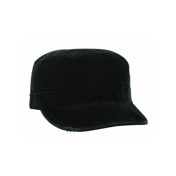 KC Caps Unisex Deluxe Washed Chino Cotton Cadet Army Military Cap