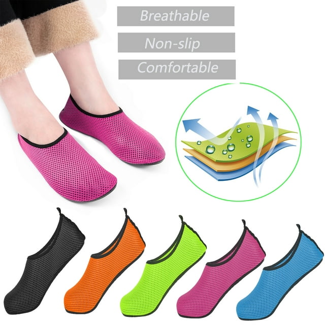 Unisex Water Shoes Barefoot Shoes Quick Dry Aqua Socks for Outdoor Beach Walking, Swiming, Surfing, Snorkeling,Yoga for Teenager and Adult