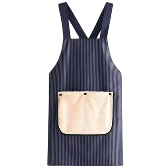 Unisex Waterproof Aprons, Kitchen Apron Cross Back Cooking Aprons Baking Chef Apron for Restaurant Garden