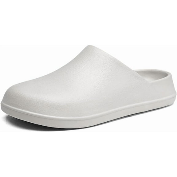 Unisex Waterproof EVA Garden Clogs - Non-Slip, Lightweight with Oil & Water Resistance, Safety Shoes for Kitchen, Restaurant, Garden & Hospital (Basic & Lined Versions)