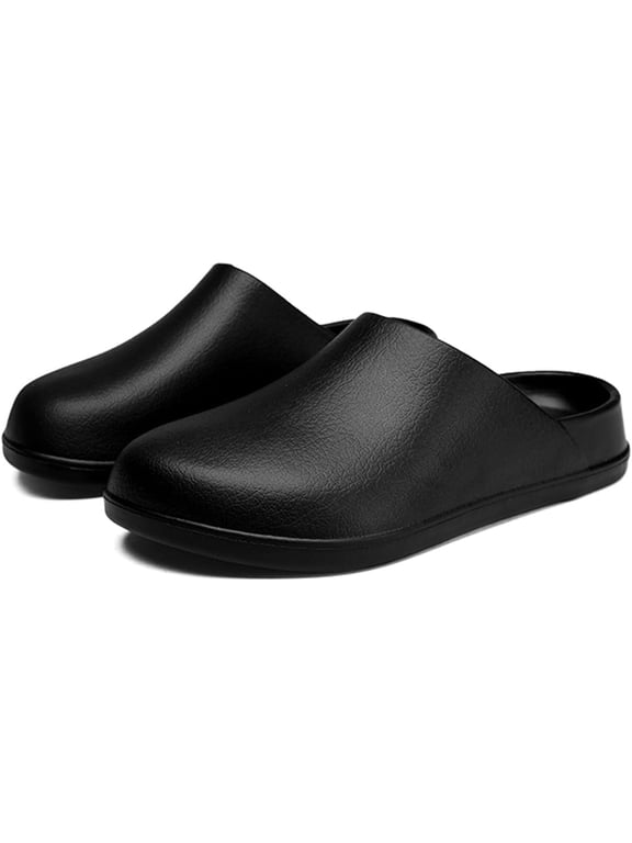 Unisex EVA Garden Clogs, Lightweight Slip On Water & Oil Resistant Casual Shoes for Kitchen Restaurant Hospital Outdoor Daily Wear
