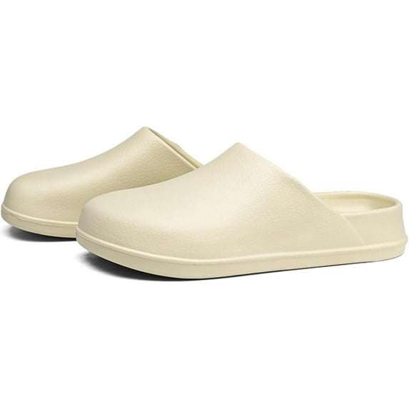 Unisex Waterproof EVA Garden Clogs - Non-Slip, Lightweight with Oil & Water Resistance, Safety Shoes for Kitchen, Restaurant, Garden & Hospital (Basic & Lined Versions)