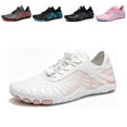 thumbnail image 1 of Unisex Waterproof Minimalist Zero-Drop Hiking Shoes, Wide Toe Box Trail Running Outdoor Sneakers, 1 of 5