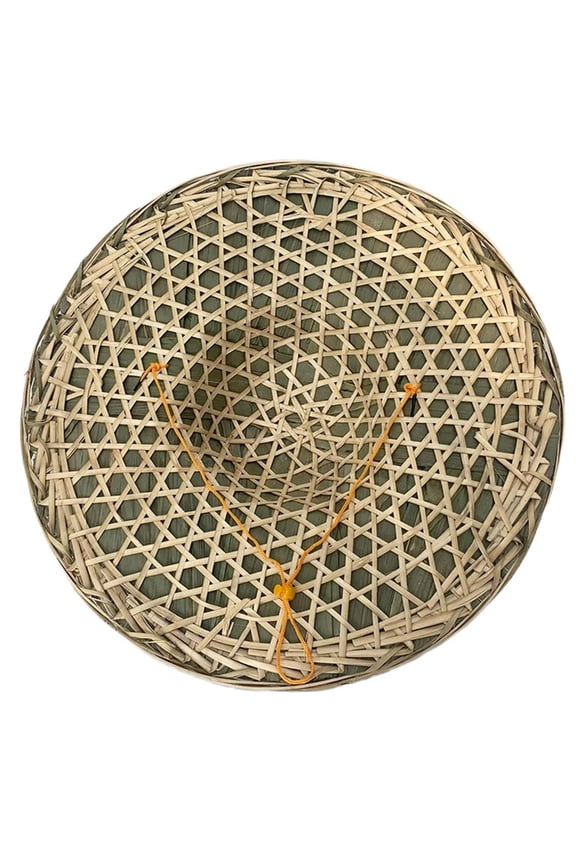Unisex Weaving Fishing Hat Chinese Outdoor Fishing Hat Traditional Handmade Hat for Friend Families