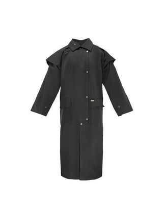 Cowboy trench coat hot sale black