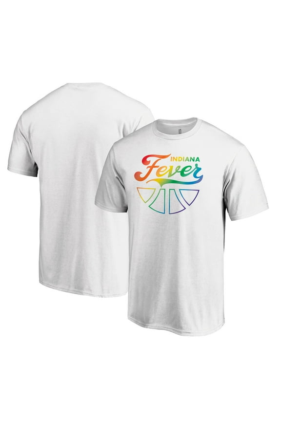 Unisex White Indiana Fever Team Pride Wordmark T-Shirt