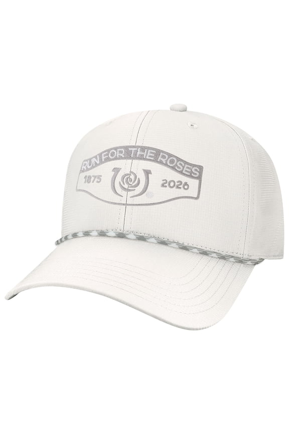 Unisex  White Kentucky Derby 152nd Run for the Roses Adjustable Hat
