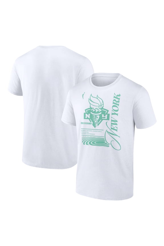 Unisex White New York Liberty Push Limits T-Shirt