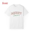 thumbnail image 1 of Unisex White T-Shirt Graphic Tees "Merry Christmas" Tree Patterned Lettering Holiday Design Shirts S-5XL Casual Daily Tops, 1 of 5