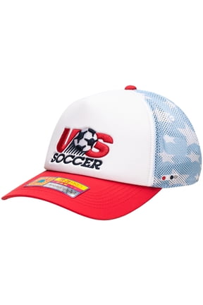 Unisex White USMNT Making History Adjustable Trucker Hat